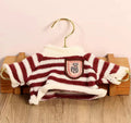 Red and white striped sweater