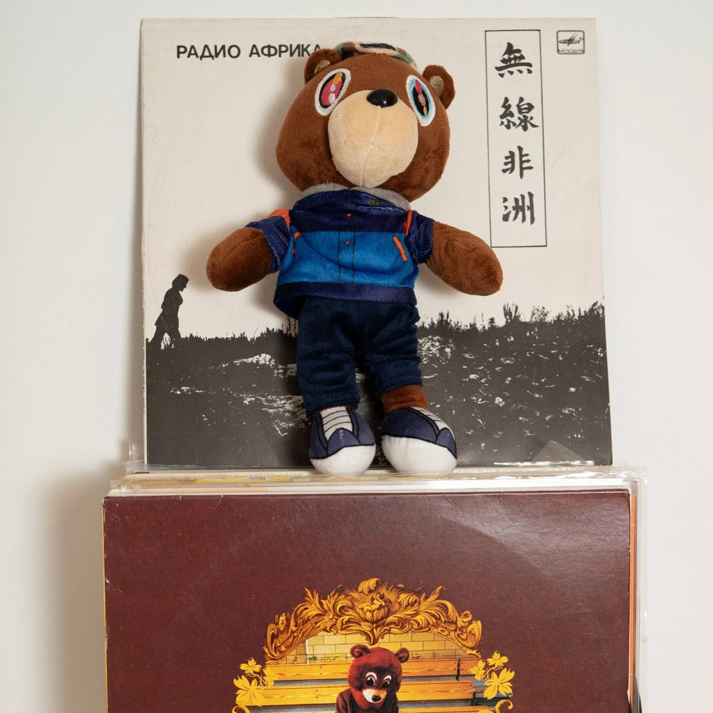 Kanye west dropout camo bear