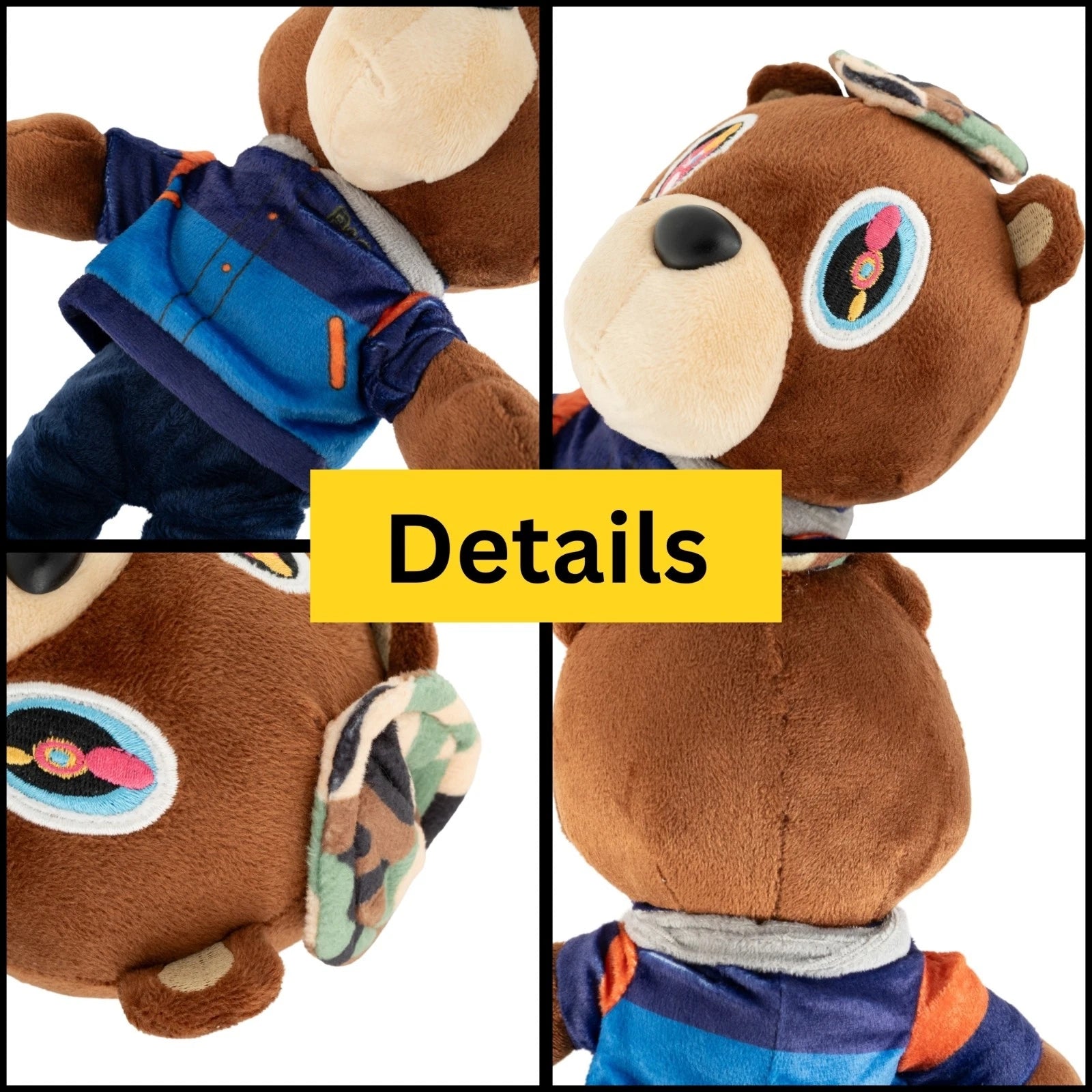Kanye west dropout camo bear